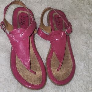 b.o.c. Pink Sandals Casual Summer Style